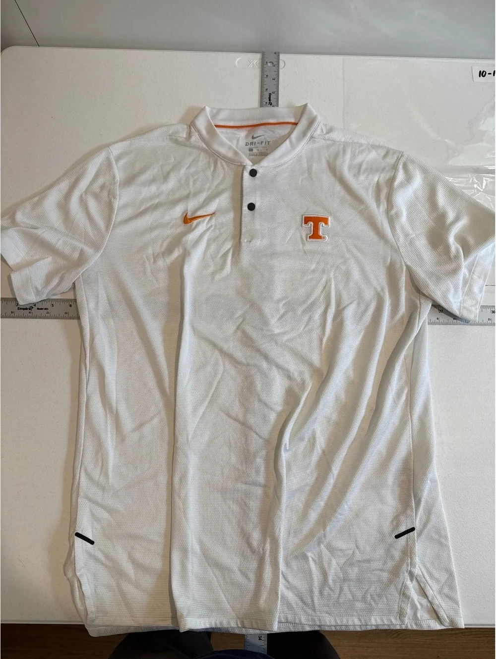 TENNESSEE VOLUNTEERS NIKE SIDELINE COLLECTION POLO SIZE LARGE